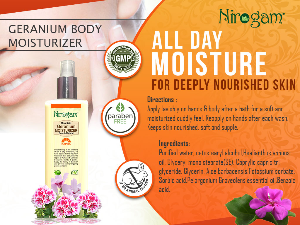 NIROGAMZ GERANIUM MOISTURIZER - Image 2