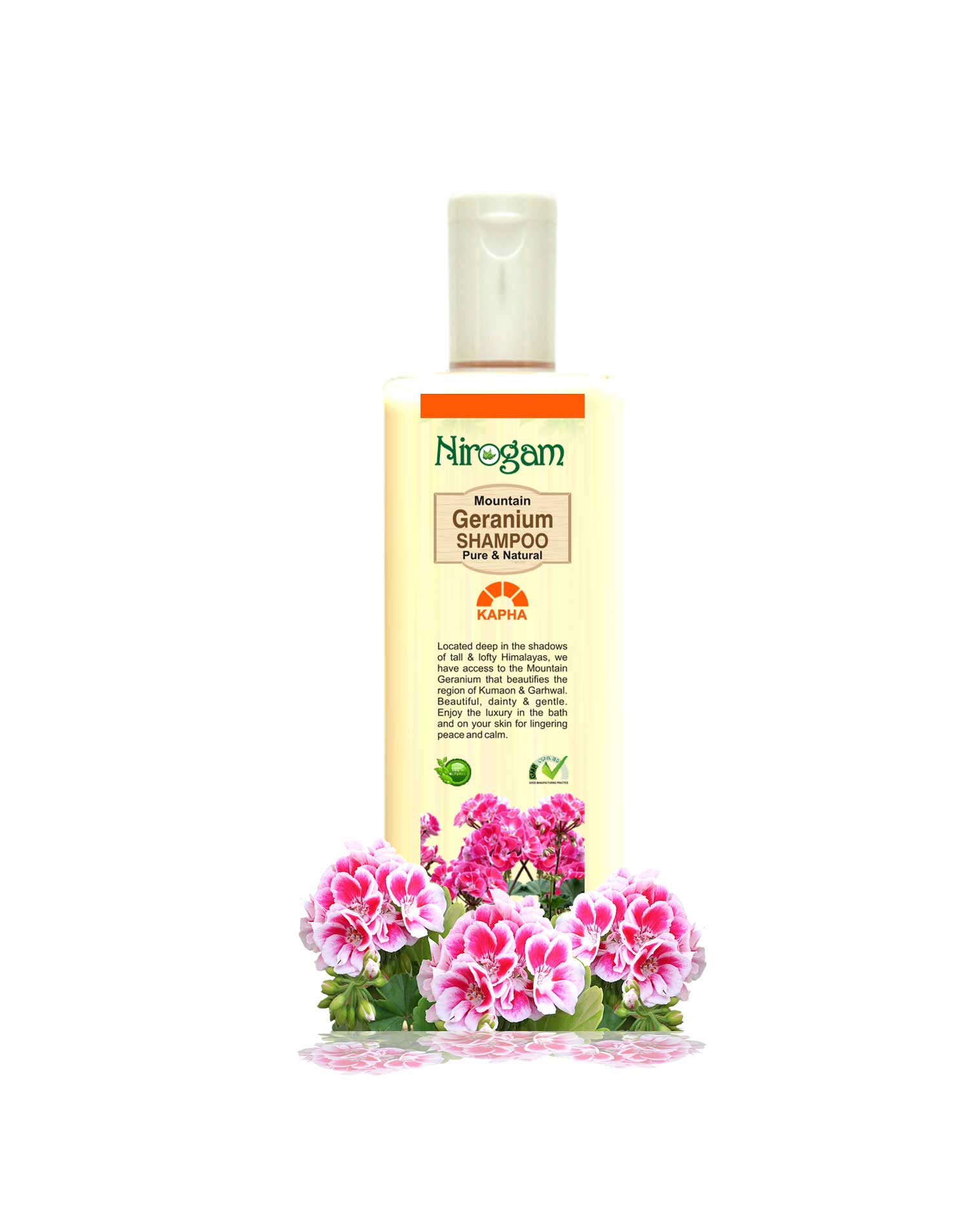NIROGAMZ GERANIUM SHAMPOO