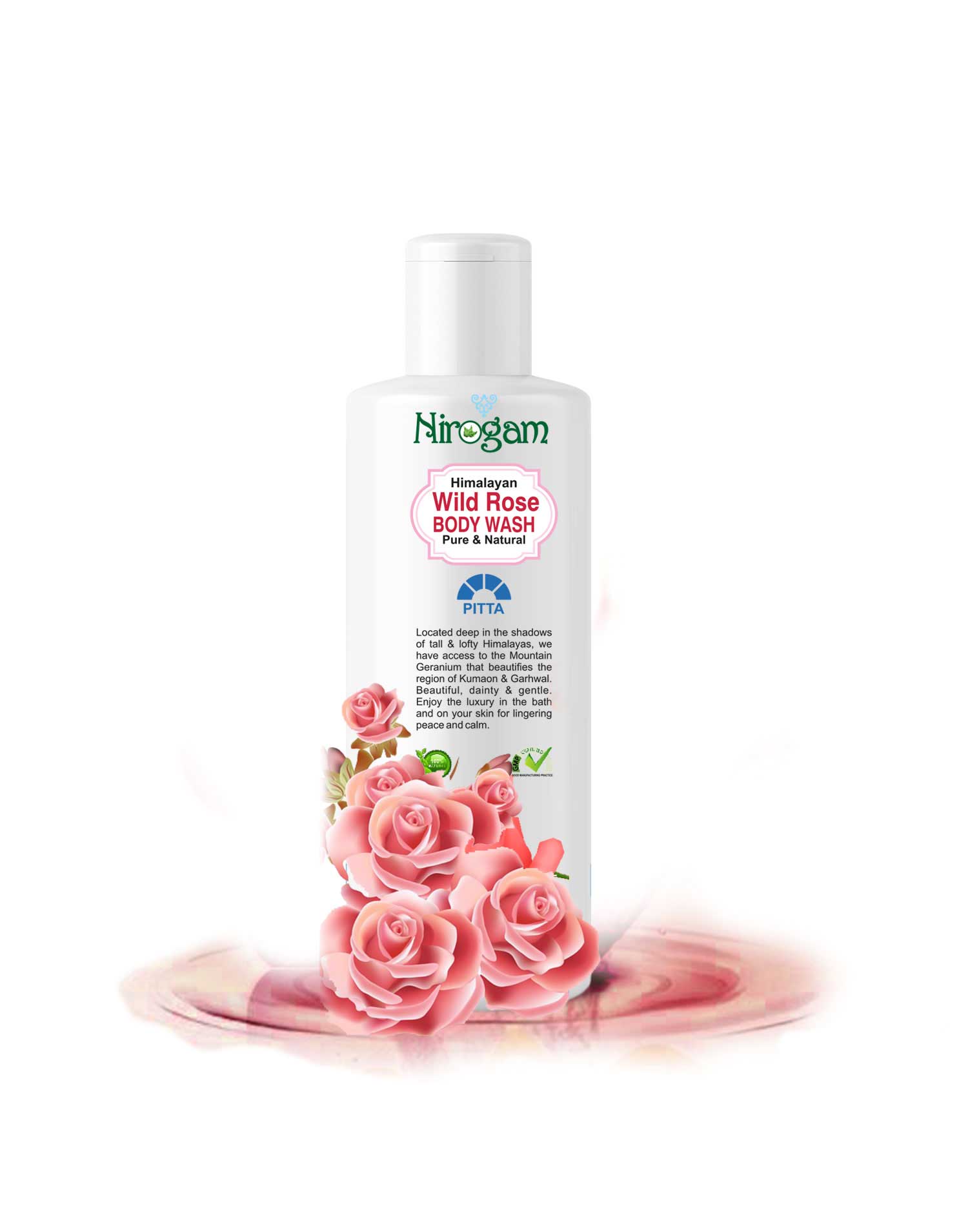 NIROGAMZ WILD ROSE BODY WASH
